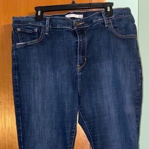 Levi’s Jeans 721 High Rise Skinny size 20w EUC